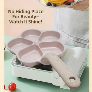 Sartén con Forma de Flor para Huevos, Panqueques, Desayunos, Omeletes, Ovo Escalfado - Product Image 4