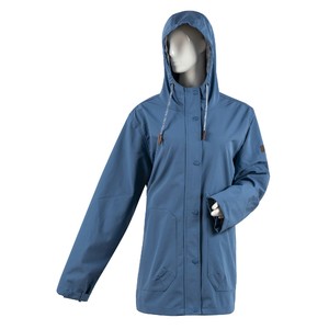 <span class=keywords><strong>Veste</strong></span> de pluie longue imperméable légère en polyester softshell pour <span class=keywords><strong>femme</strong></span> OEM avec capuche, pour l'extérieur, tailles S-3XL - Product Image 1