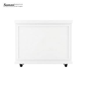 Bancone Bar <span class=keywords><strong>in</strong></span> Legno Bianco per Matrimoni ed Eventi, Rimovibile con Ruote, per Cene, Feste, Club e Arredamento Bar - Product Image 2