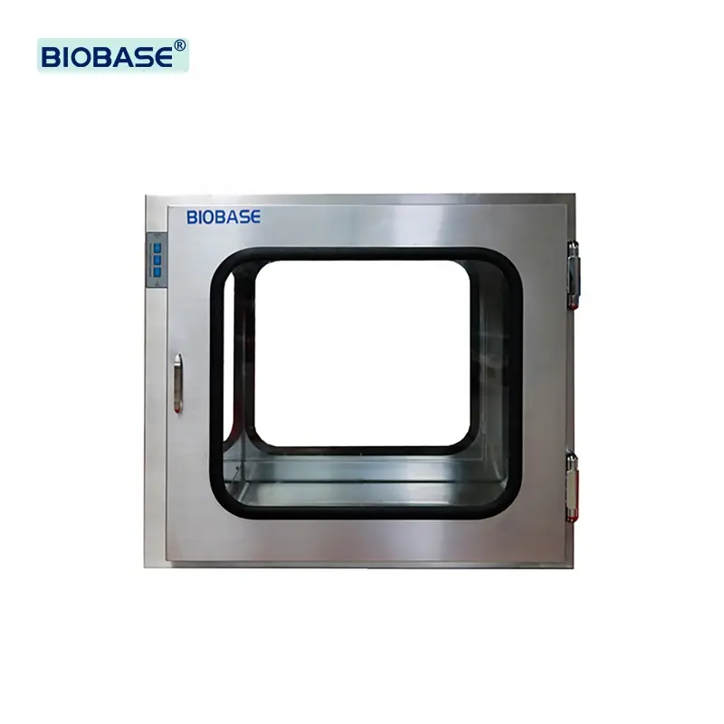 Boîte de passage de flux d'air stratifiée biomase pour salle blanche