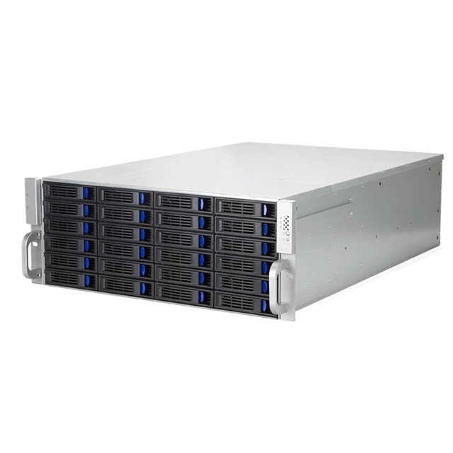 Industrial 4U Server Chassis 4U24 Disk Hot Swap Chassis Industrial Nvr Storage Nas 4U Gpu Server Chassis