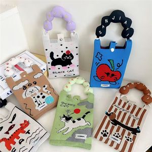 Mini Bolso Bandolera para Teléfono, Unisex, con Cierre de Cordón, Forma Cuadrada, Moderno y Versátil, de Poliéster, para Viajes Diarios, <span class=keywords><strong>Compras</strong></span> y Uso Cotidiano - Product Image 4
