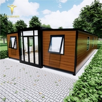 Petites maisons en conteneur Conception de maison au Népal Préfabriqué à faible coût 2 chambres + maisons préfabriquées