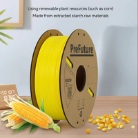 Filament PLA PreFuture 1,75 mm, lot de 3/5/10, bobine en carton écologique, couleurs unies ou mélangées, matériau d'impression 3D sans bulles
