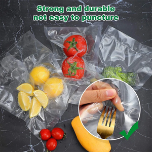 <span class=keywords><strong>Bolsas</strong></span> de Sellado <span class=keywords><strong>al</strong></span> <span class=keywords><strong>Vacío</strong></span> de Plástico PE Reciclable, Libres de BPA, Personalizadas, con Relieve y Asa de Mano <span class=keywords><strong>para</strong></span> Almacenamiento de Alimentos - Product Image 4
