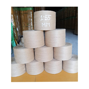 เส้นใยปอกระเจาธรรมชาติแบบหนาพิเศษ 100% สำหรับเชือกเกษตรกรรม งานฝีมือ บรรจุภัณฑ์ เป็นมิตรกับสิ่งแวดล้อม ย่อยสลายได้ทางชีวภาพ - Product Image 1