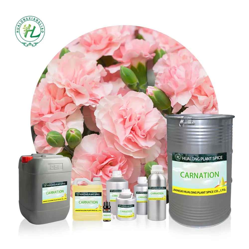 HL France essential oils Bulk Supplier,1Kg Dianthus caryophyllus Flower Oil, Carnation Absolute Essential Oil For Perfume Making