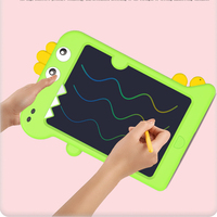 Bloc-notes L09 ABLE, tablette d'écriture LCD rechargeable multicolores de 10 pouces, papeterie de couleur dinosaure, bloc d'écriture LCD de 12 pouces