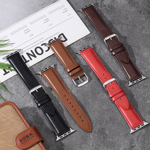 Correa de Reloj Lionorm Personalizada de Cuero Genuino de Lujo Vintage para <span class=keywords><strong>Apple</strong></span> <span class=keywords><strong>Watch</strong></span> Ultra 42mm 49mm 8 7 6 5 4 Descuentos por Volumen - Product Image 1