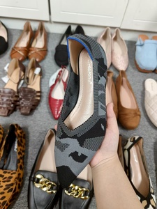 Stock Damen Flache Schuhe Neue Hochwertige Mode Balletts chuhe Große Damenschuhe Mixed Design Großhandel - Product Image 3