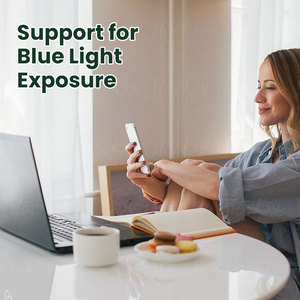 Healthife Eye Vitamins Suplemento mineral <span class=keywords><strong>Zinc</strong></span> Cobre Luteína Zeaxantina Apoya la tensión ocular seca Cápsulas para la salud de la visión - Product Image 3