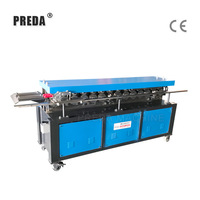 Machine de formage de brides TDF pour la fabrication de clips, avec bride de 20 mm, pour la fabrication de conduits d'air et d'équipements de climatisation