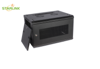 Armoire réseau murale Starlink 6U, rack 19 pouces, 600x450x370mm, en acier laminé à froid SPCC, pour serveur de données