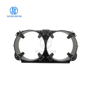 Portavasos Delantero Doble Sorghum A2056800691 para Mercedes-Benz W205 C205 C43 <span class=keywords><strong>AMG</strong></span> C200 2015-2018 Negro - Product Image 6