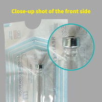 Cartouche en verre de 3 ml, flacon en verre emballé individuellement pour l'emballage cosmétique, emballage de liquides