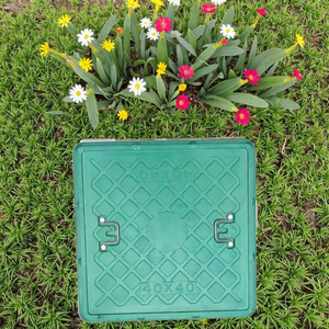 Bền Nhựa FRP nhựa cửa cống Bìa en124 Tiêu chuẩn vòng/Vuông loại 30% nhẹ hơn cho dễ dàng ngoài trời cài đặt bảo trì - Product Image 4