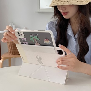 Nouvelle conception, étui de protection pour tablette antichoc avec séparation magnétique, motif chiot mignon Instagram, pour <span class=keywords><strong>iPad</strong></span> 5/6/<span class=keywords><strong>7</strong></span>/8/<span class=keywords><strong>9</strong></span>/Pro 2 3 - Product Image 3