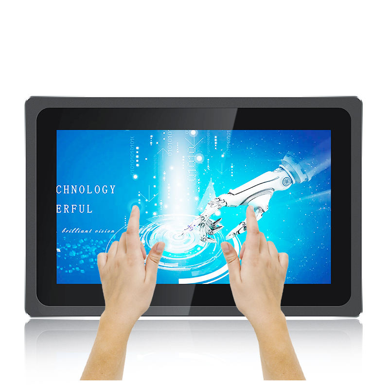 13.3 Inch Industrial Touchscreen VGA/USB/DVI Embedded True Flat Monitor IPS1920*1080 Capacitive Touch Screen Monitor