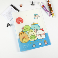 Hengyao – livre A4 en plastique, mignon, Transparent, Transparent, dossier de documents, produits de papeterie scolaire, vente en gros