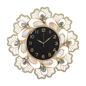 Decorative Wall <b>Clock</b> Round Silent <b>Battery</b> Powered For Living Room Bedroom Entryway Modern Creative Minimalist Home <b>Clock</b> - Product Image 5