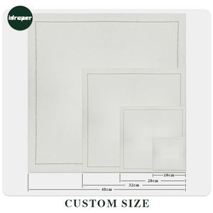 Servilletas de Tela Desechables Cuadradas Personalizadas al por Mayor, Suaves al Tacto, Ecológicas, 100% Algodón, para Fiestas, Avión, Hogar - Product Image 3