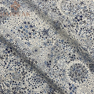 HAPPEAK Venta Directa de Fábrica, Telas de Algodón Estampadas con Pequeños Diseños Florales para Ropa de Bebé - Product Image 1