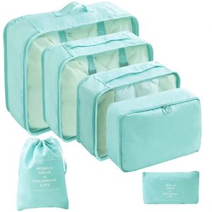 Juego de 6 Bolsas de Almacenamiento de Ropa para Viaje, Bolsa de Clasificación de Ropa, Bolsa Multifuncional para Guardar Edredones - Product Image 4