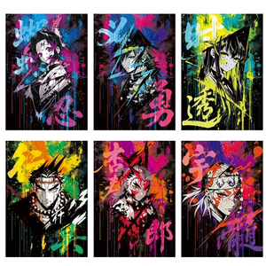 Carte collezionabili all'ingrosso di anime giapponesi, stampate a colori, in blind box, per <span class=keywords><strong>giochi</strong></span> da <span class=keywords><strong>tavolo</strong></span>, hobby e ricamo a tema cartoni animati - Product Image 3