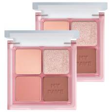 Palette d'ombres à paupières Holica Mari à prix réduit finition métallisée satinée étanche à l'eau Type unique étiquetage privé personnalisé minéral - Product Image 1