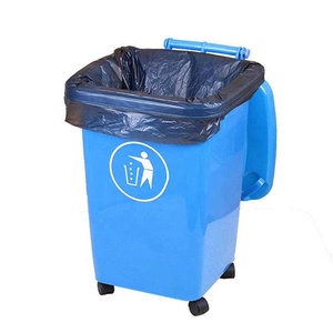 Big Factory Wholesale Biodegradable EPI Black <b>Degradable</b> Flat Eco Friendly Disposable Compostable Trash Rubbish Garbage Bag - Product Image 4