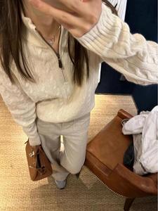 <span class=keywords><strong>Pull</strong></span> en maille pour <span class=keywords><strong>homme</strong></span>, <span class=keywords><strong>col</strong></span> <span class=keywords><strong>montant</strong></span>, <span class=keywords><strong>torsadé</strong></span>, avec logo, anti-boulochage, chaud, collection automne-hiver - Product Image 3