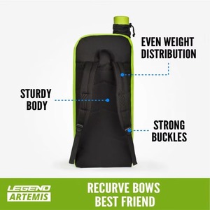 Échantillon Gratuit : Étui de Transport Multifonctionnel pour Arc à Poulies avec Sangle d'Épaule Réglable, Grande Capacité de Rangement, Poche pour Flèches, Étanche - Product Image 5