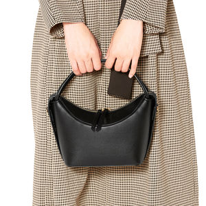 Nuevo diseño personalizado de fábrica de cuero vegano textura de alta calidad bolso de mujer bolso de hombro hecho a mano - Product Image 5