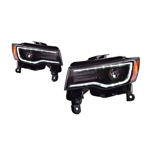 Nouveaux phares de voiture TYPY pour Grand Cherokee 2013-2016, projecteurs LED, feux de jour, 12V 100W 10000 lm 5000K - Product Image 1