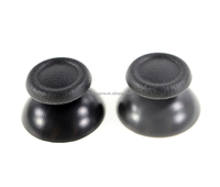 Thumbstick Analog Plastik Hitam Original Pengganti untuk Kontroler PS4 Tutup Thumbstick Berkualitas Tinggi