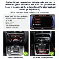 Snapdragon 665/685 untuk Audi A4 S4 A5 10.25"/12.3" (2009-2016) Radio Mobil, Multimedia CarPlay & Android Auto Head Unit GPS WiFi BT
