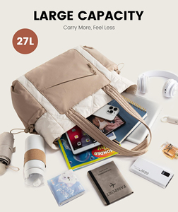 Bolsa de Compras Personalizada con Compartimento para Vasos, Bolsa de Trabajo con Compartimentos, Bolsa de Mano para Maestros - Product Image 4