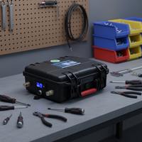 Baterai Lithium Ion Isi Ulang 12v 30ah DC Fast Charge Off Grid Dengan Charger