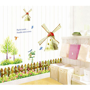สติ๊กเกอร์ติดผนัง PVC ไม่สม่ำเสมอ กันน้ำ ดีไซน์ทันสมัย ​​60x90 สำหรับห้องนั่งเล่นตกแต่งบ้าน A907 - Product Image 2