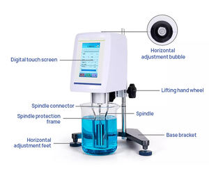 เครื่องวัดความหนืดแบบดิจิตอล LCD รุ่น IKEME NDJ-8T เครื่องทดสอบความหนืดแบบอิเล็กทรอนิกส์ สำหรับยาสีฟัน สีทาเล็บ แชมพู น้ำมัน แบบโรตารี่ - Product Image 3