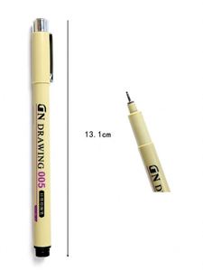 Stylo feutre professionnel à pointe micro pour dessin, modèle personnalisé 907 noir, 12 pointes, encre imperméable pour le croquis - Product Image 2