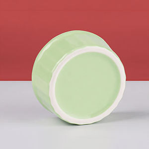 Nordique en gros Mini En Céramique Cuisson Plats Souffle Crème Brûlée Ramequins - Product Image 5