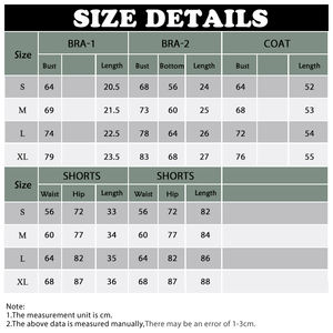Donne nuovo stile personalizzato palestra <span class=keywords><strong>tuta</strong></span> Fitness a vita alta Leggings elastico camicia sottile giacca pantaloncini <span class=keywords><strong>pantaloni</strong></span> 2 pezzi femminile Yoga set - Product Image 5