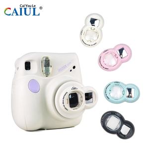 Accessoires pour <span class=keywords><strong>appareil</strong></span> <span class=keywords><strong>photo</strong></span> Mini 7+ Fujifilm compatible, ensemble de photographie trois pièces, étui de protection, miroir selfie, anneau auxiliaire - Product Image 4