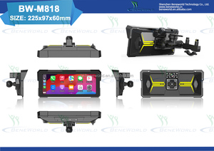 Xách Tay Cao cấp Động Cơ Carplay Màn Hình Hệ Thống Android 8 Core Máy Ảnh 4G Sim Thẻ Vòng Ghi Âm 128G TF Thẻ Xe Máy Carplay - Product Image 4