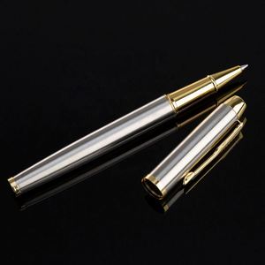 Custom Logo Premium Capped Metal Ballpoint <b>Pen</b> Slim Design Executive Style for Tradeshow Giveaways - Product Image 3