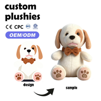 Jouet robot intelligent pour chat en peluche à motif léopard avec fonction de compagnie émotionnelle basée sur la voix, une poupée personnalisée