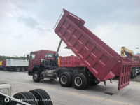 Camion benne HOWO 6x4 robuste en promotion avec longue durée de vie pour le transport de minerai et de gravier
