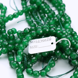 Cuentas Naturales de Ágata para Bisutería, Cuentas Minerales de Varios Colores: Amarillo, Verde, Naranja, Azul, Rosa, Blanco, Lavanda, GIA, 3mm, 8mm - Product Image 3