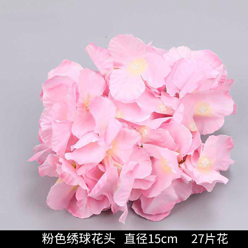 Fleece hydrangea head